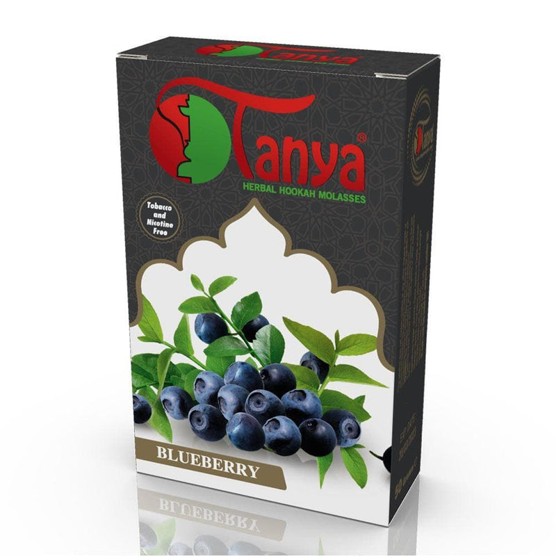 Tanya Herbal Shisha Hookah Flavors - 50g / Blueberry