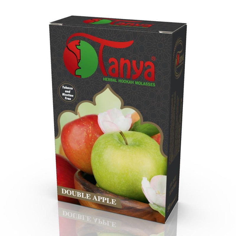 Tanya Herbal Shisha Hookah Flavors - 50g / Double Apple