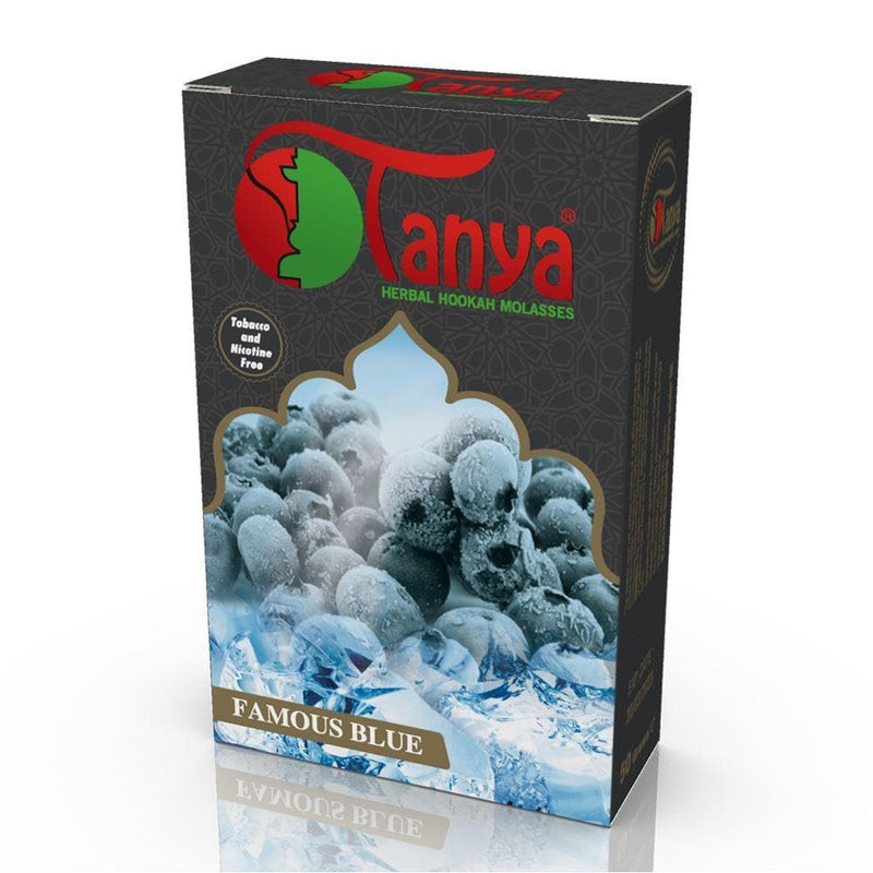 Tanya Herbal Shisha Hookah Flavors - 50g / Famous Blue