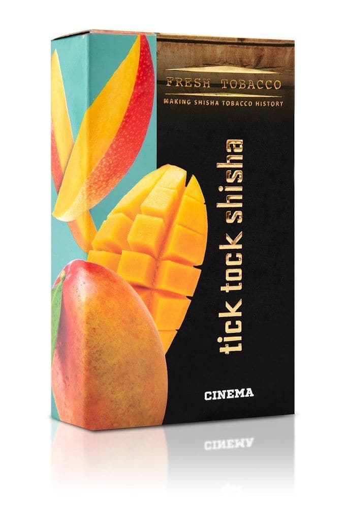 Tick Tock Shisha Hookah Flavors - Cinema (Mango) / 100g