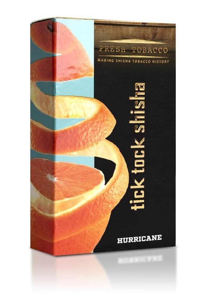 Tick Tock Shisha Hookah Flavors - Hurricane (Orange) / 100g