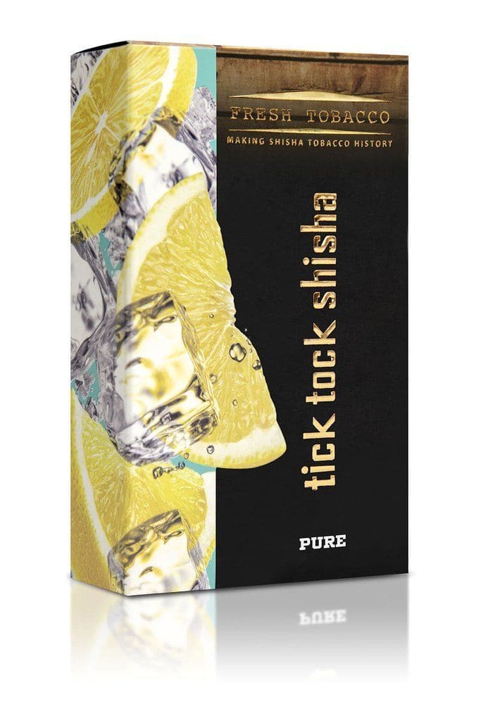 Tick Tock Shisha Hookah Flavors - Pure (Ice Lemon) / 100g