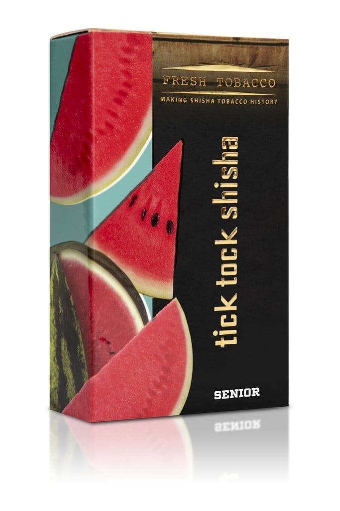 Tick Tock Shisha Hookah Flavors - Senior (Watermelon) / 100g