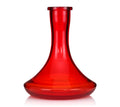 Traditional Glass Hookah Base - Red