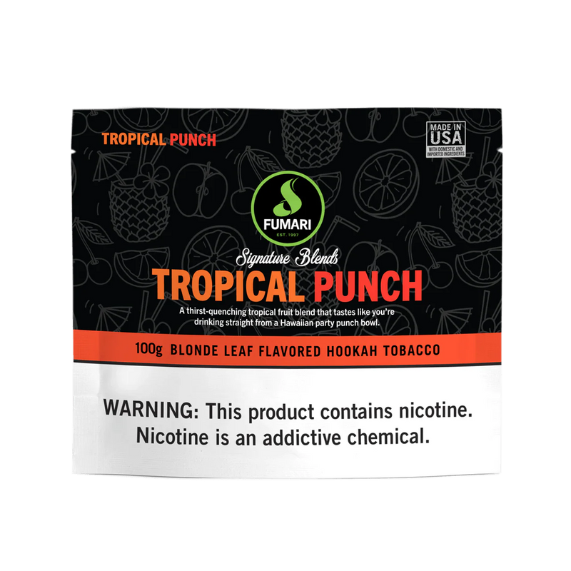 Fumari Tropical Punch Hookah Shisha Flavor - 100g