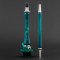 Union Sleek Acrylic Hookah - Turquoise Full