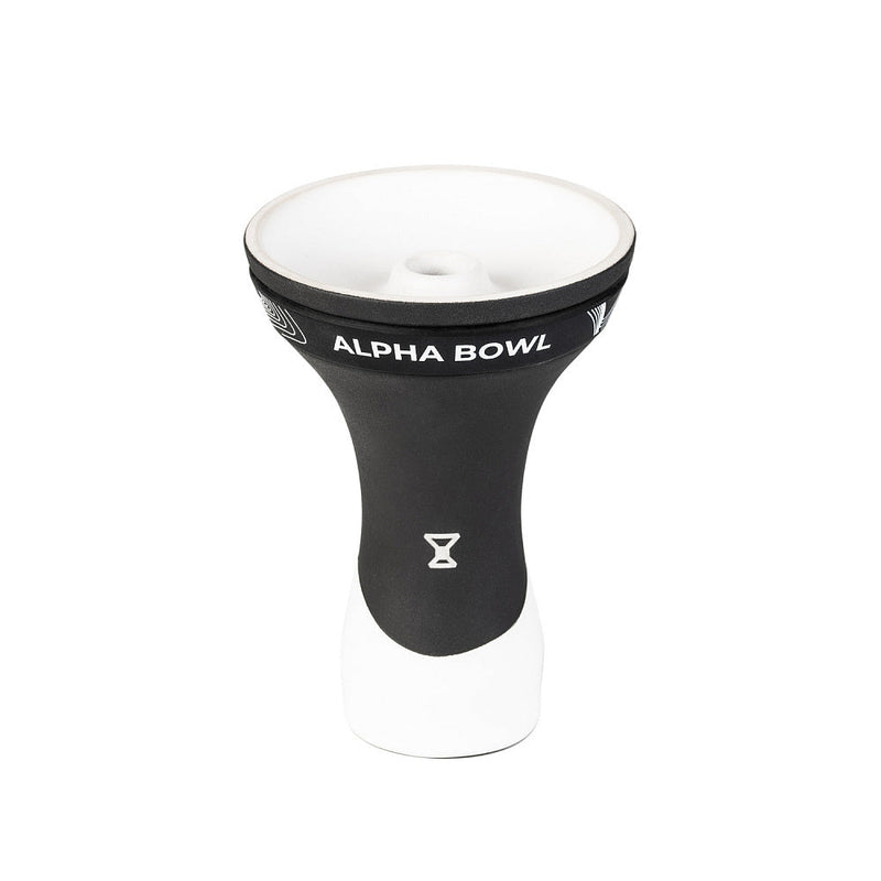 Alpha Race Hookah Shisha Bowl - Phunnel / White Matte