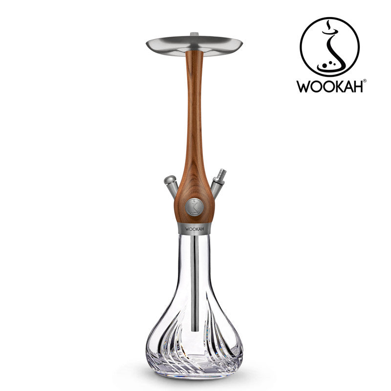 Wookah Hookah Walnut - Flames