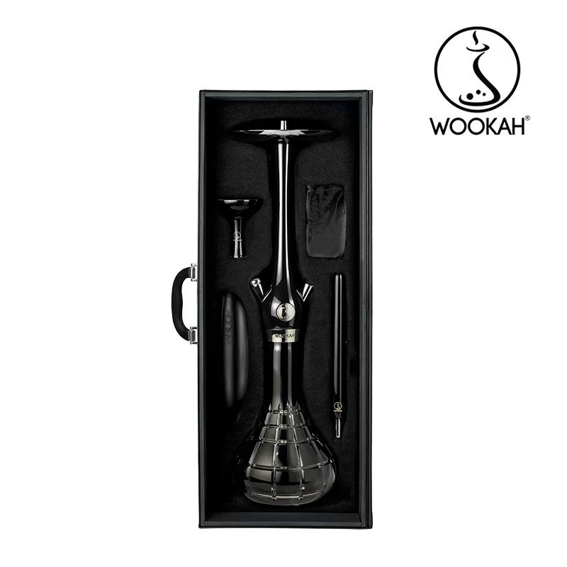 Wookah Exclusive Piano Black Hookah -