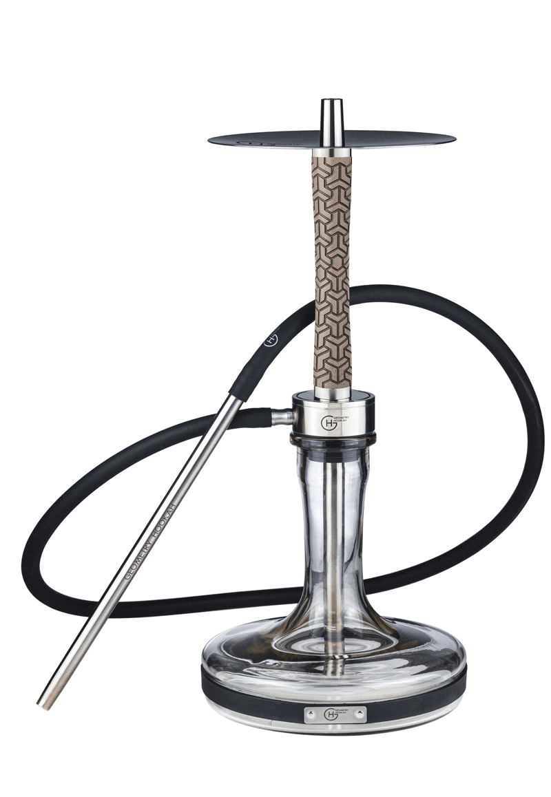 Geometry Big Bro Y-Atome Hookah - Gray