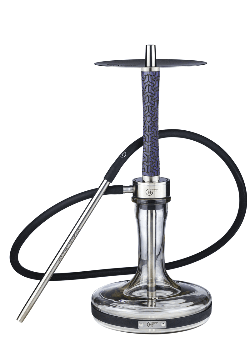 Geometry Big Bro Y-Atome Hookah - Blue