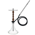 YKAP Killer+ Wood Hookah - Brown / Wave