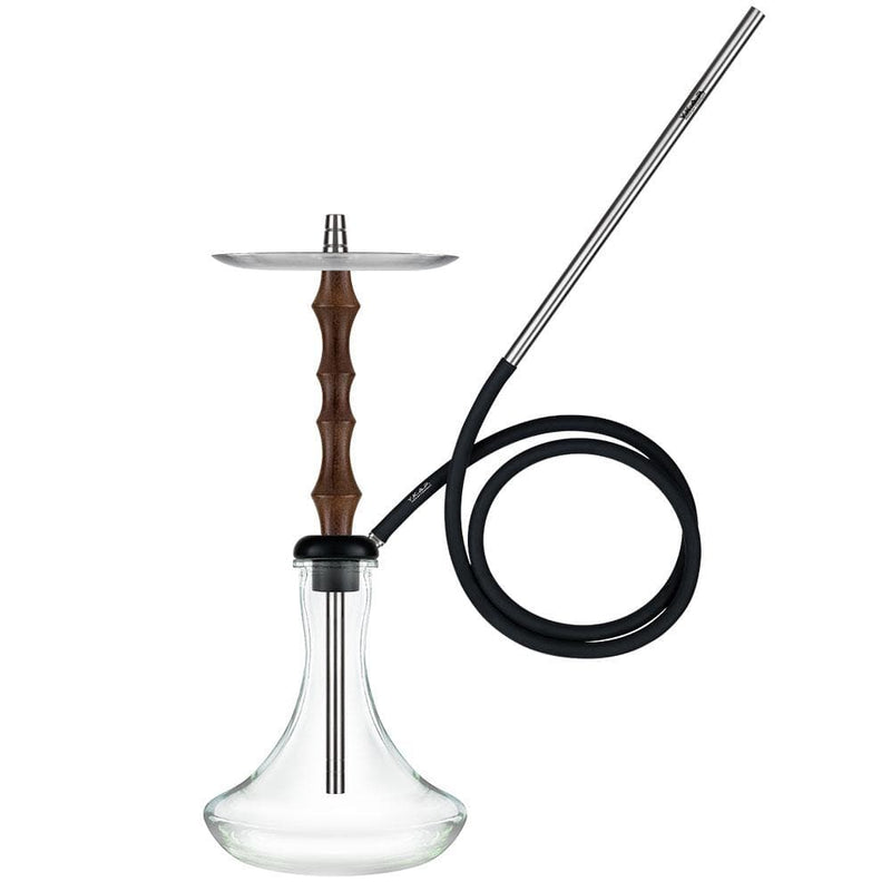 YKAP Killer+ Wood Hookah - Brown / Wave