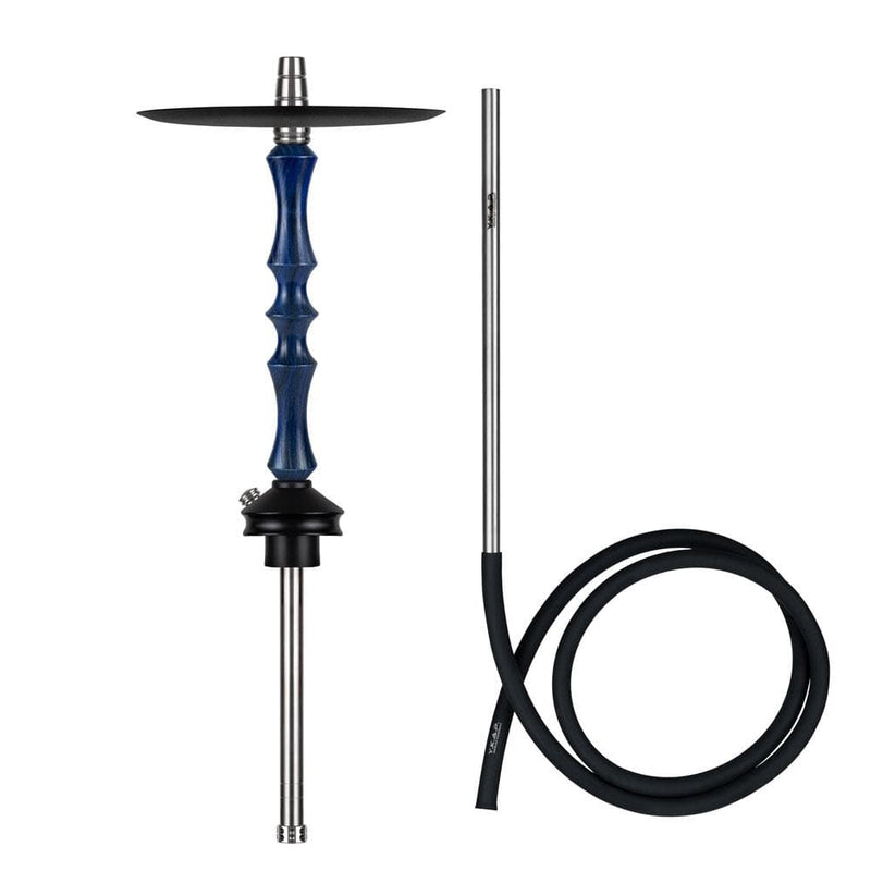 YKAP Slim+ Wood Hookah - Blue / Wave