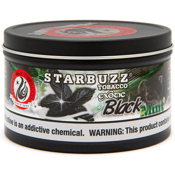 Starbuzz Bold Black Mint Hookah Flavor - 