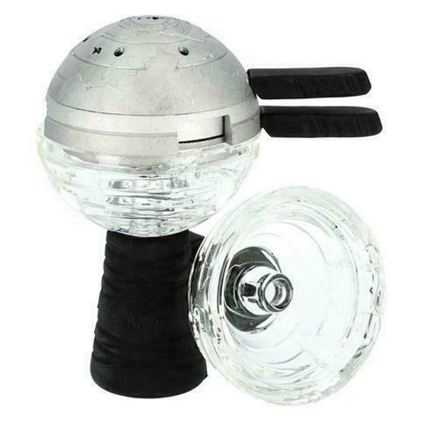 AMY Deluxe Glassi Globe Crystal Hookah Shisha Bowl Set 004 - 