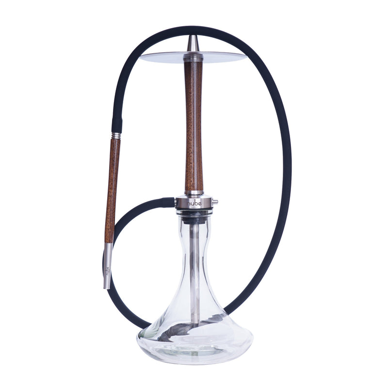 Nube Unique Zebrano Hookah - Brown