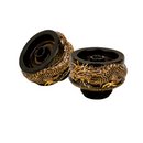 Geometry Dragon Hookah Shisha Bowl - Black Killer