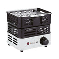 CocoUs Hookah Coal Charcoal Burner 1000W Party Size - White