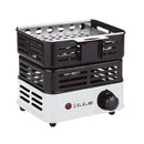 CocoUs Hookah Coal Charcoal Burner 1000W Party Size - White