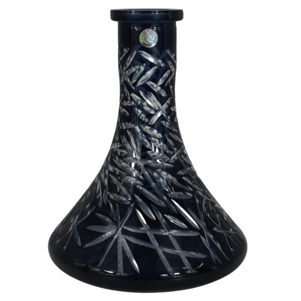 Cyril Crystal Cut Hookah Shisha Base - Black