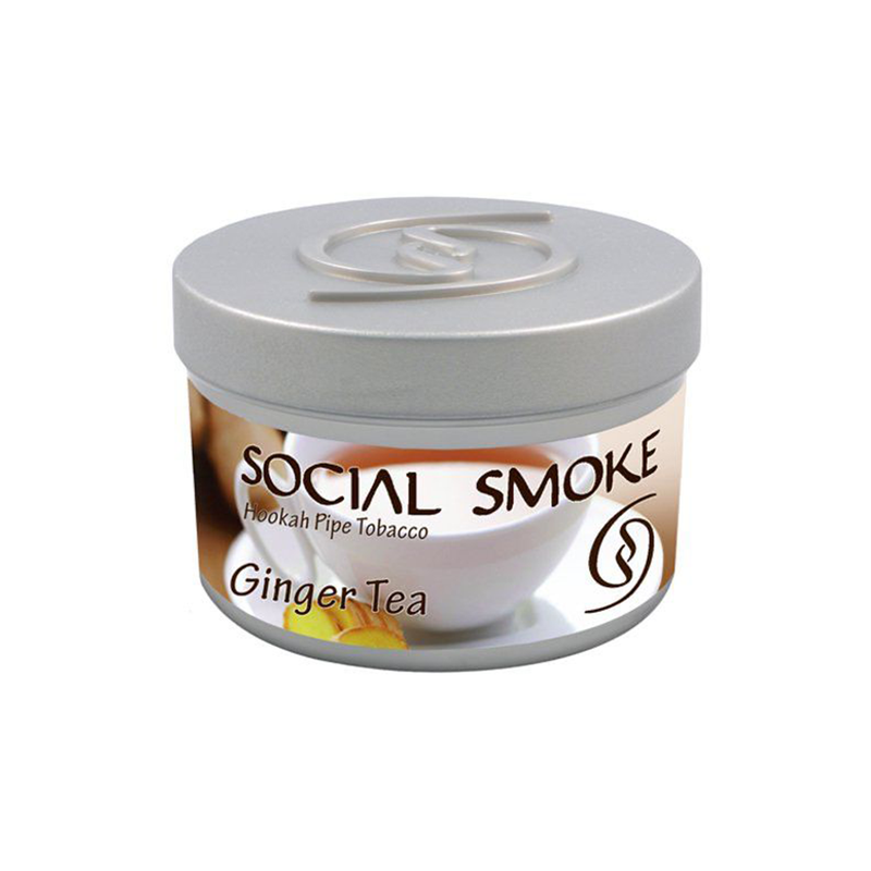 Social Smoke Ginger Tea Hookah Flavor - 200G - 