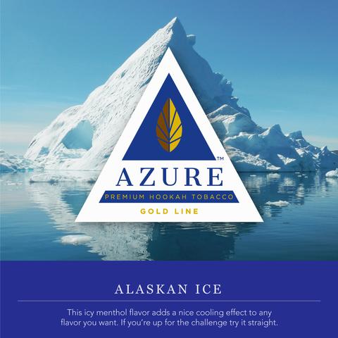 Azure Gold Line Alaskan Ice Hookah Shisha Flavor - 