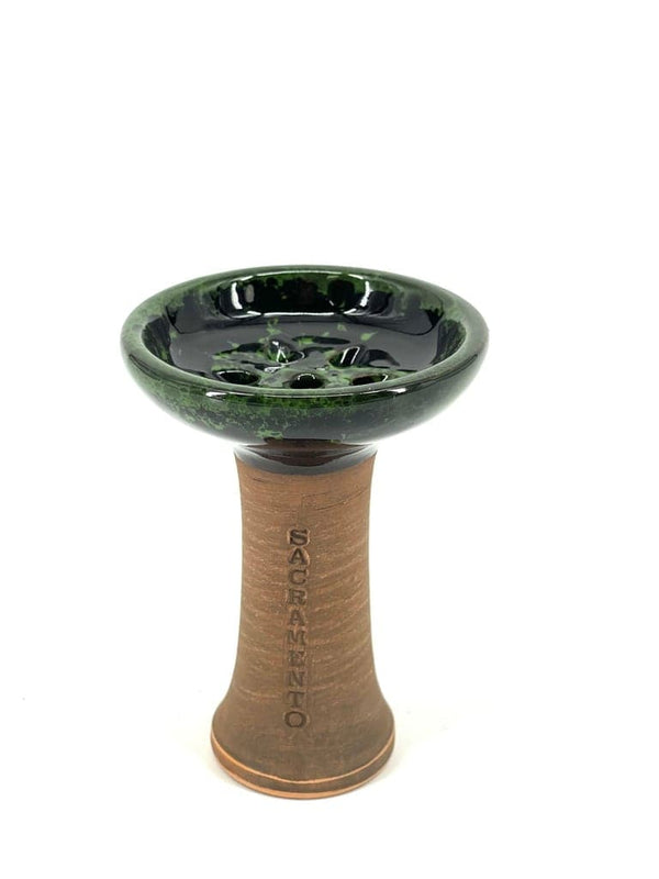 Sacramento Oblivion Hookah Shisha Bowl - Dark Green