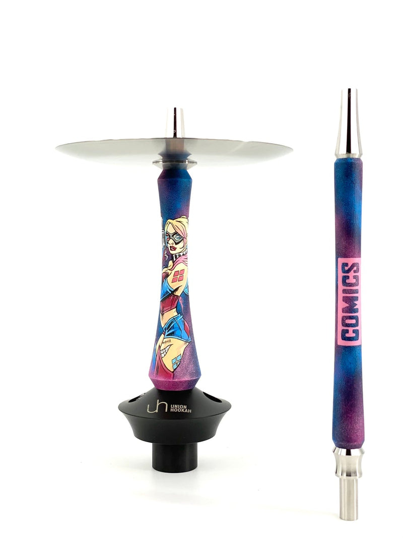 Union Sleek Comics Hookah - Harley Quinn