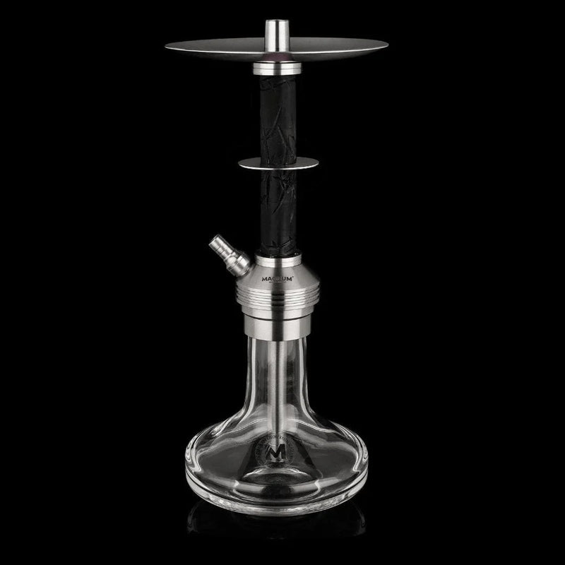 Magnum Drip Hookah - Clear Black Almaz