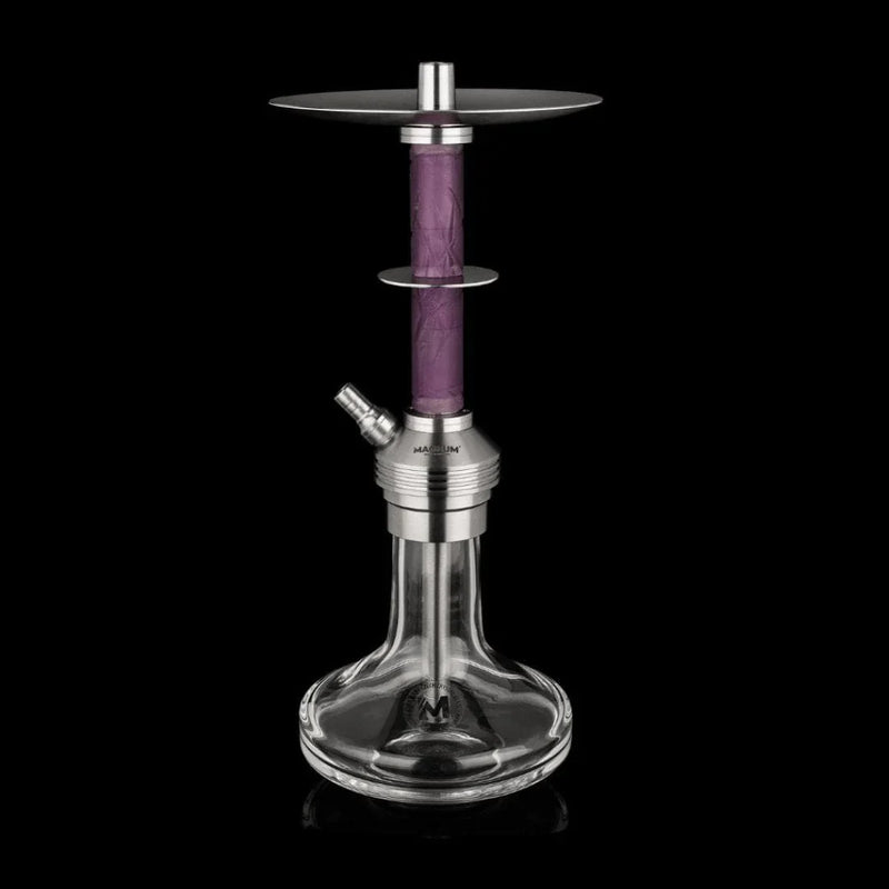 Magnum Drip Hookah - Clear Purple Almaz