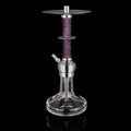 Magnum Drip Hookah - Clear Purple Cut