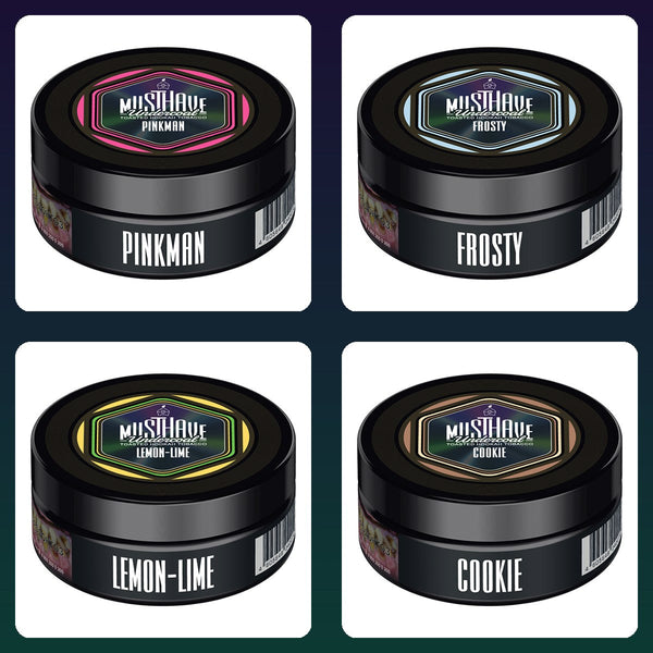 Must Have Shisha Bundle – Any 4 Flavors (4 × 250g)