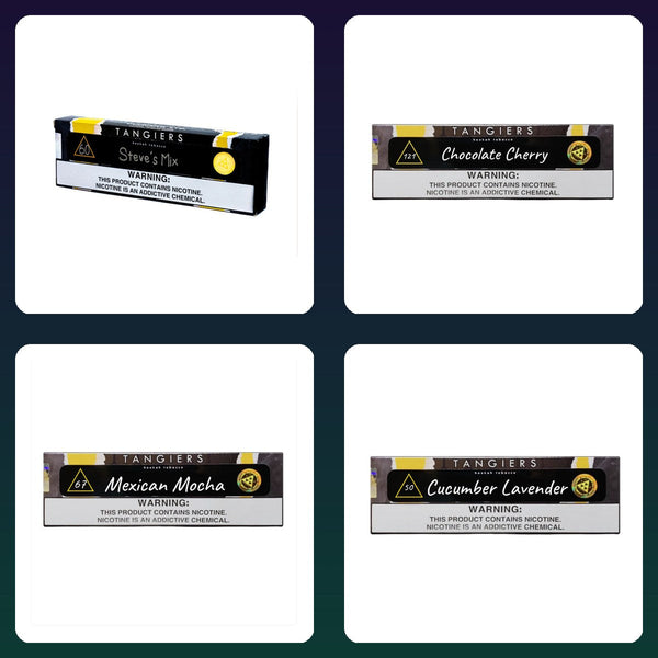 Tangiers Shisha Bundle – Any 4 Flavors (4 × 250g)
