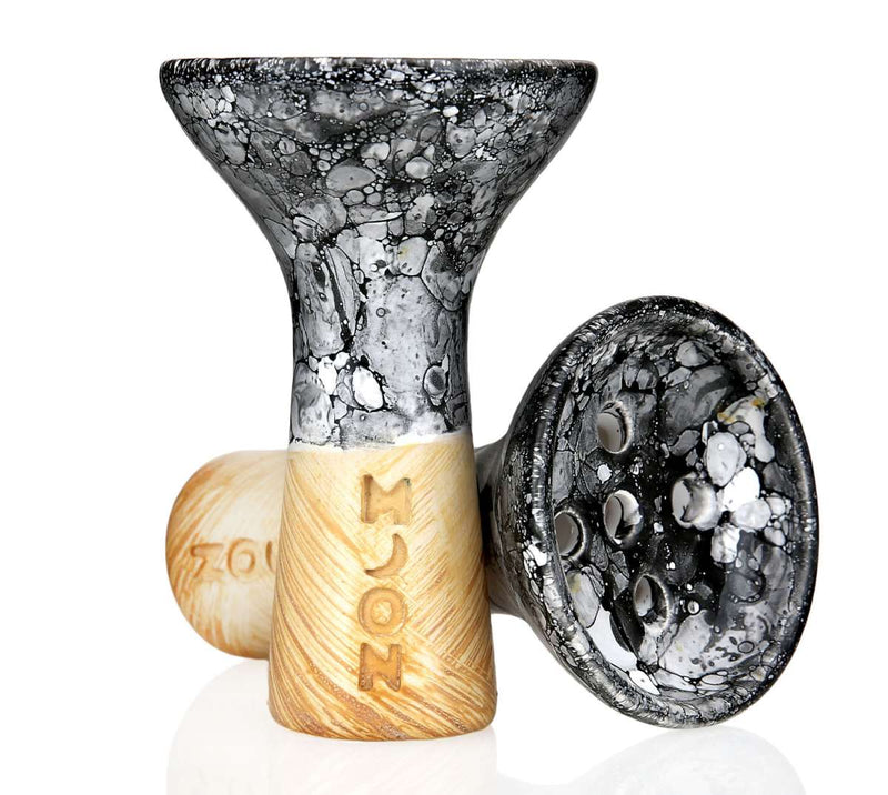 Moon Killer Hookah Shisha Bowl - Marble White