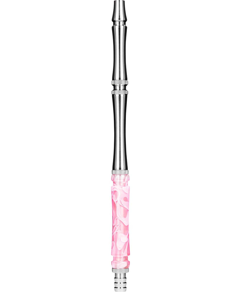 Moze Stainless Steel Hookah Mouthpiece - Wavy Pink