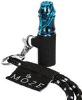 Moze Personal Hookah Mouth Tip - Wavy Line - Blue