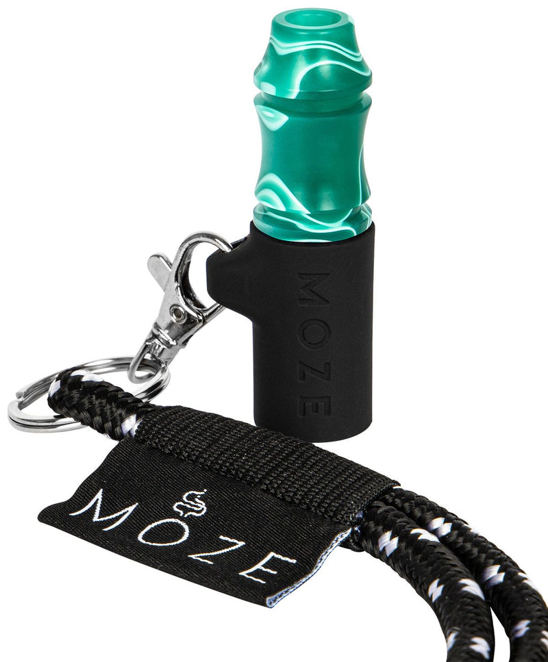 Moze Personal Hookah Mouth Tip - Wild Line - Green