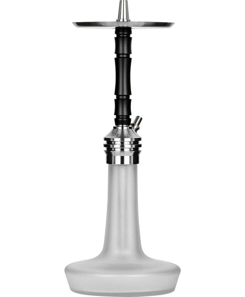 Moze Varity Lounge Hookah - Silver - Frosted - Original Black