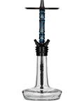 Moze Varity Squad Hookah - Black - Clear - Wavy Blue