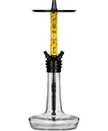 Moze Varity Squad Hookah - Black - Clear - Wavy Yellow