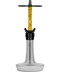 Moze Varity Squad Hookah - Black - Frosted - Wavy Yellow