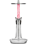 Moze Varity Squad Hookah - Silver - Clear - Wavy Pink