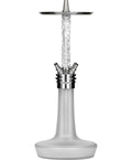 Moze Varity Squad Hookah - Silver - Frosted - Wavy Frosted