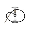 Conceptic Design Smart Carbon Fiber Hookah - Gold / Clear