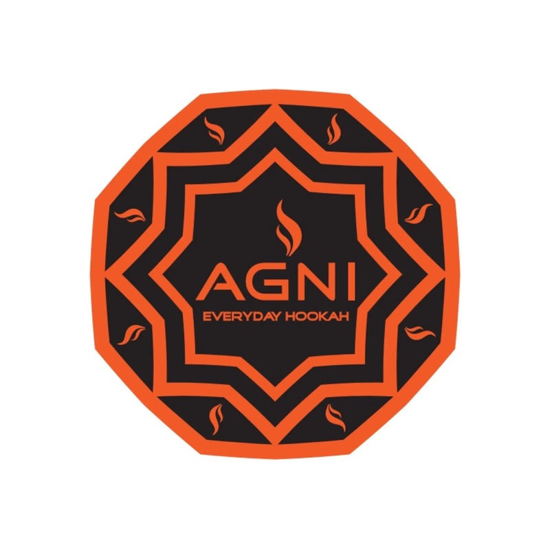 Agni Hookah Base Protective Mat - Orange
