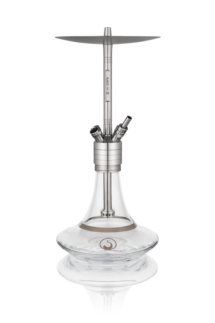 Steamulation Pro X III Hookah - Clear