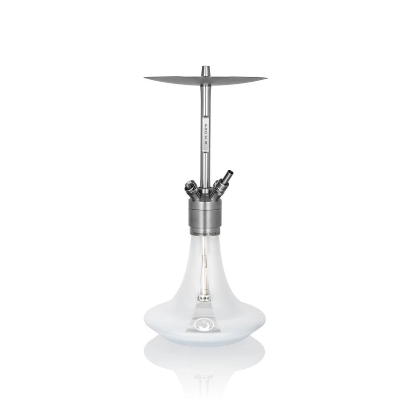 Steamulation Pro X II Hookah - White Matt