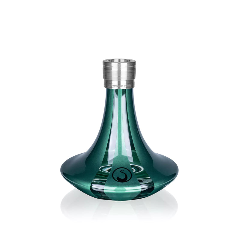 Steamulation Ultimate Gen.II Hookah Base with Steam Click - Emerald Green Metallic