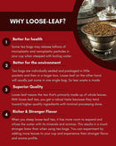 Gardenika Earl Grey Red Tea, Loose Leaf, USDA Organic, Caffeine Free, 55+ Cups – 4 Oz (113g) - 